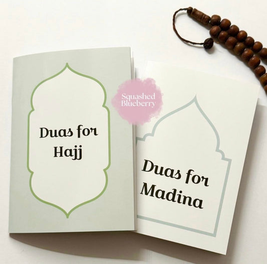 SET : A6 Duas for Hajj and A6 Duas for Madina