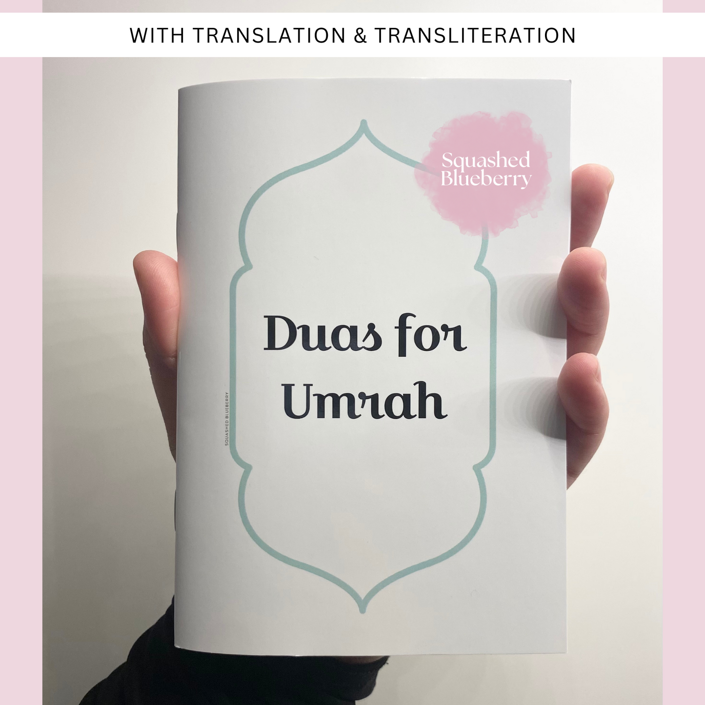 Large font Duas for Umrah booklet A6